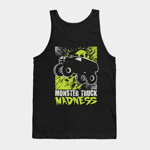 MONSTER TRUCK MADNESS Tank Top by OffRoadStyles